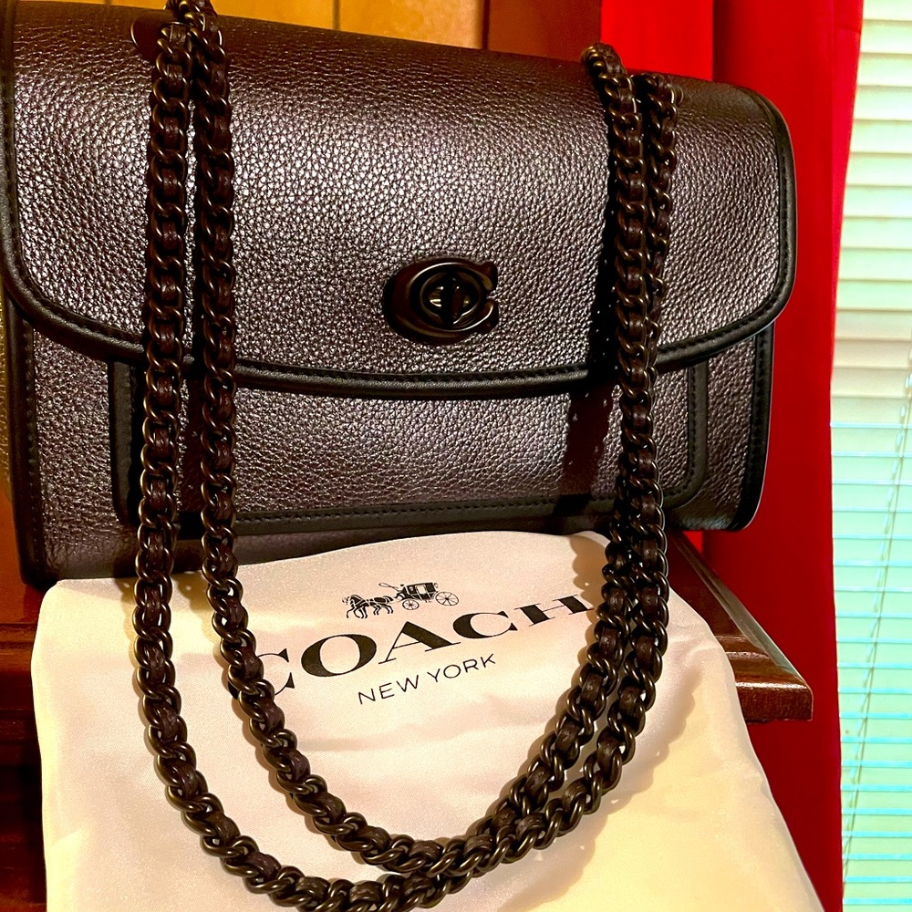 Coach Parker Metallic Crossbody/Shoulder